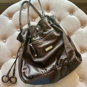 FIORE by Isabella Fiore Brown Leather Tote